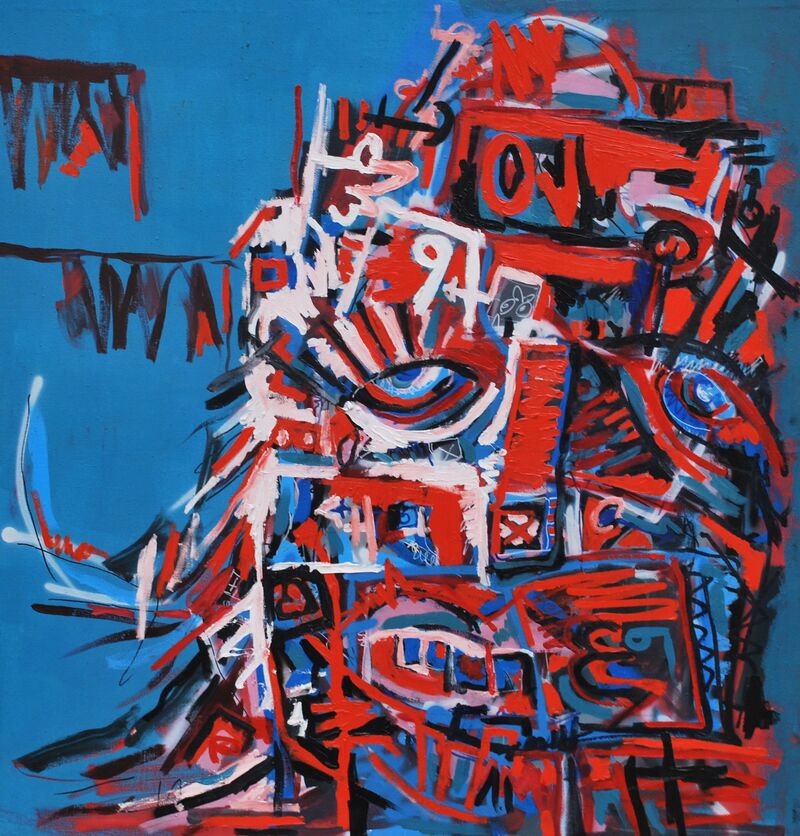 City Face - a Paint by Peter Burchia