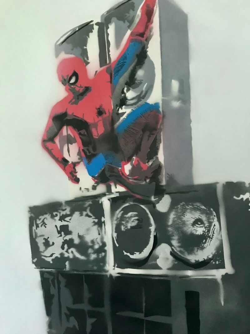 SPIDER MELT - SOME©  - a Digital Graphics and Cartoon by $ØM€©