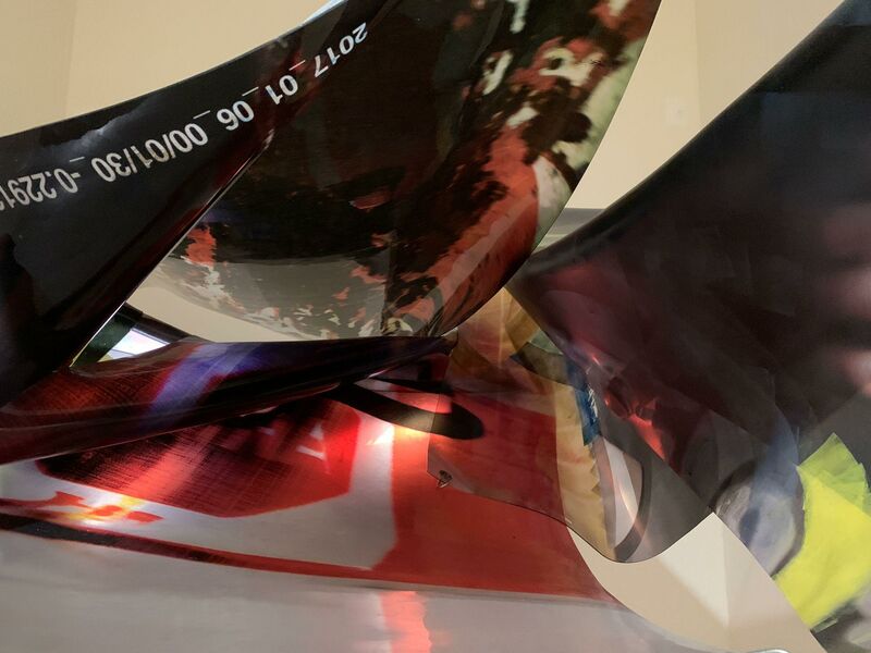 Twisted Paintings - a Sculpture & Installation by Karla Tobar Abarca