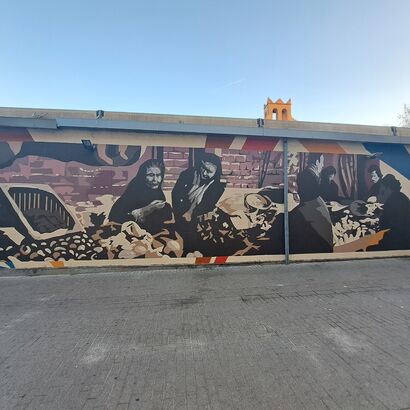 Maignon Market  - A Urban Art Artwork by Debra Espinosa