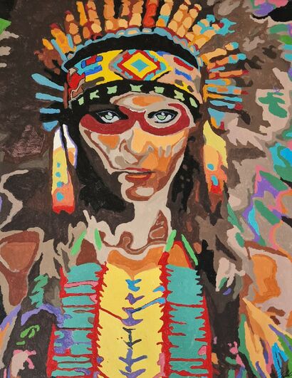 Spirit - a Paint Artowrk by Lisa Gilgannon