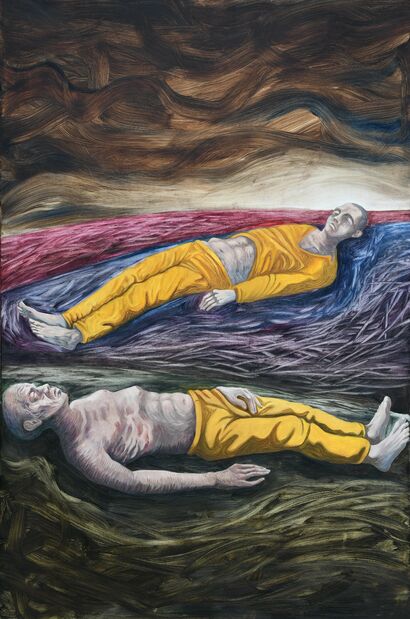 Under the same sky - a Paint Artowrk by Andrea Lanfranchi
