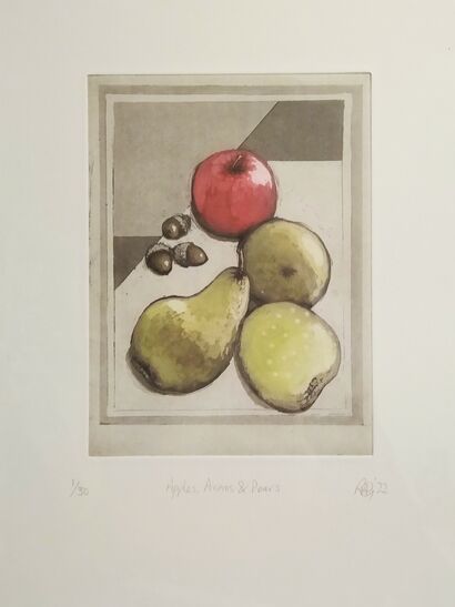 Apples, Acorns and Pears - a Paint Artowrk by RuthieG