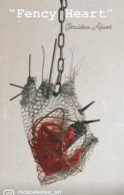 Fency Heart - A Sculpture & Installation Artwork by Celesteen