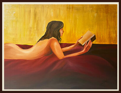 serenity  - a Paint Artowrk by Dr. Aarushi kumar 