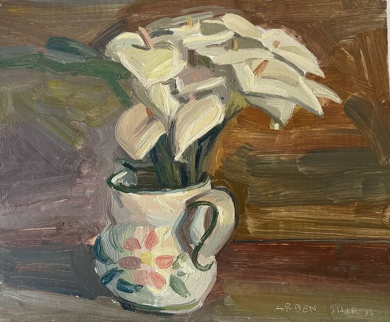 Vaso con fiori - a Paint by Arben Shira