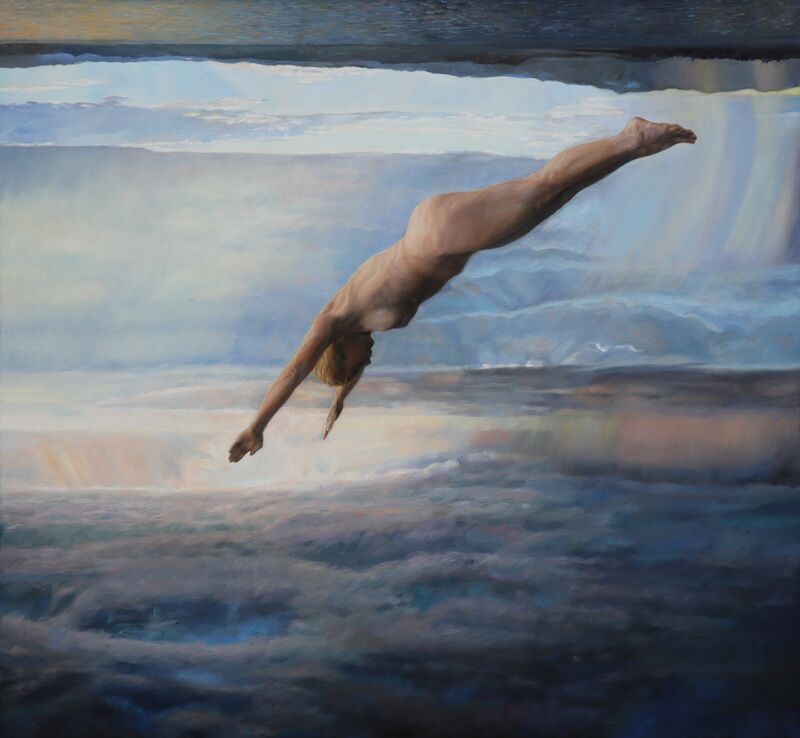Cloud jumper - a Paint by Lamp Maria Rosina