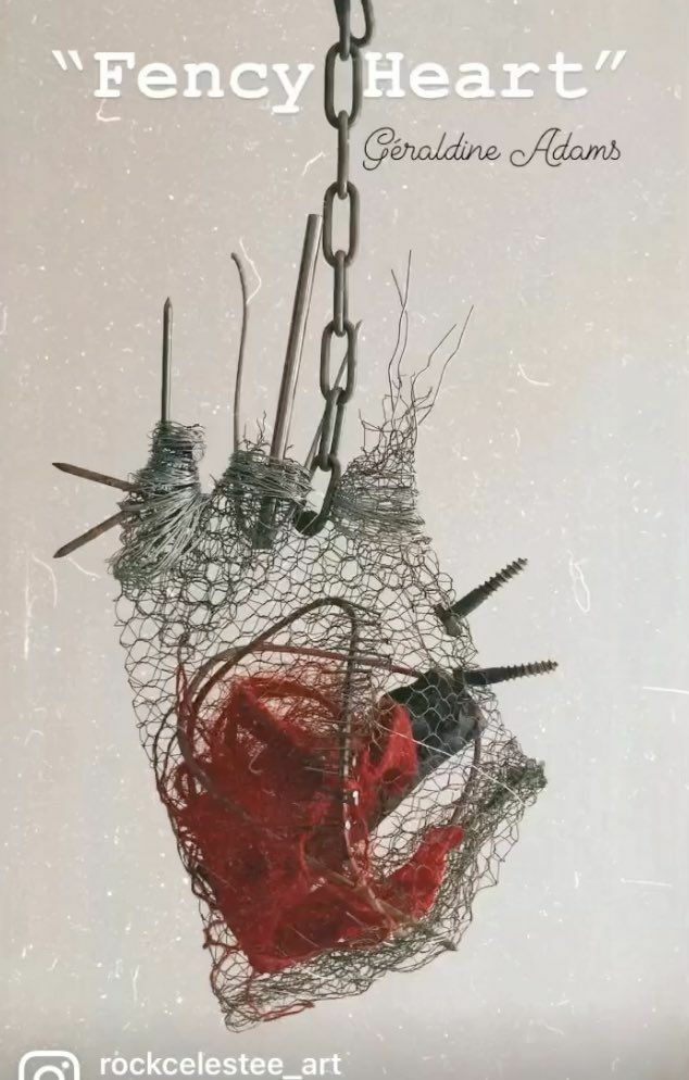 Fency Heart - a Sculpture & Installation by Celesteen