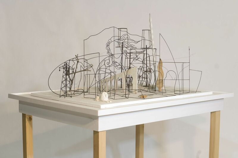 Table - a Sculpture & Installation by Shmuel Peer