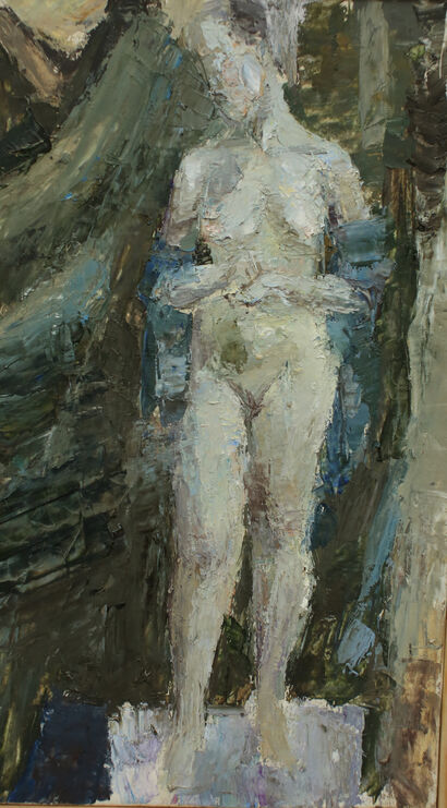 Nude - a Paint Artowrk by Maria Filimonova