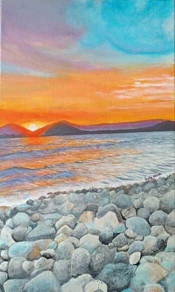 Ibiza - a Paint Artowrk by Laura Patricia Ulloa Baez