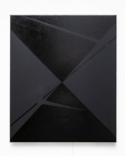 Untitled (Black) - a Paint Artowrk by Sonia Riccio