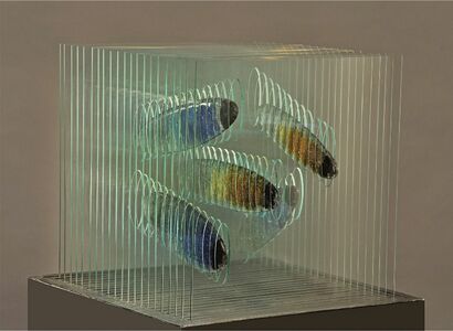 Aquarium - A Sculpture & Installation Artwork by Olesya Feigina
