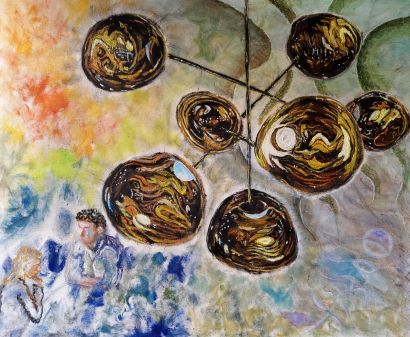 The Crowd Portrait - a Paintings Artwork by Jo Lan Tao