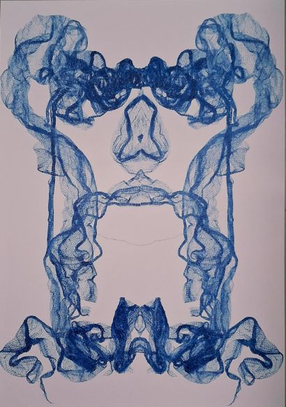 Between knots and silences Number 1 - a Paintings Artwork by DAVID ALONSO