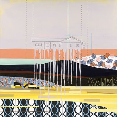 Foundations - A Paint Artwork by Anat Rozenson Ben-Hur