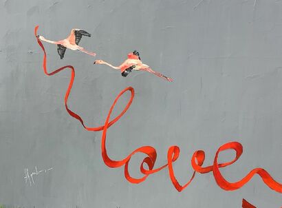 LOVE - a Paint Artowrk by april yves