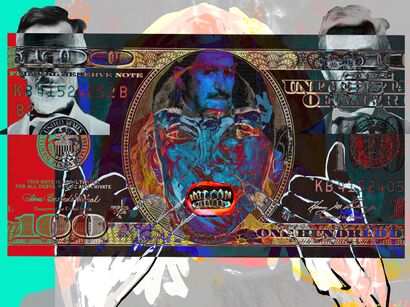 100 dollars - A Digital Art Artwork by Johannes Hoelderl