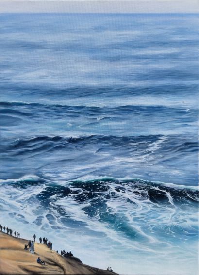 Nazaré - a Paintings Artwork by Hanna Meunier