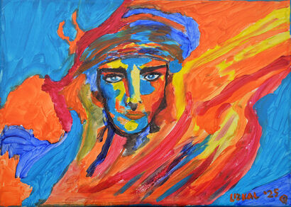 Modern Man - a Paint Artowrk by Αμαλια Καλιανιωτου