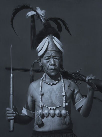 The Last Headhunter - A Paint Artwork by Sumanth Marda