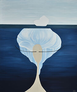 Iceberg - A Paint Artwork by Letizia Vicenzi