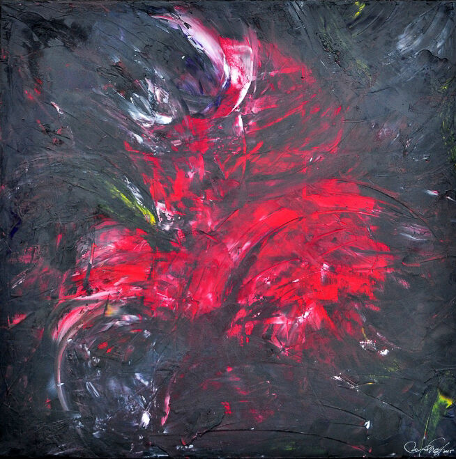 Dancing Flamingo - a Paint by Candace Wight