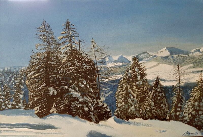 Inverno in Austria - a Paint by ripamonti luca
