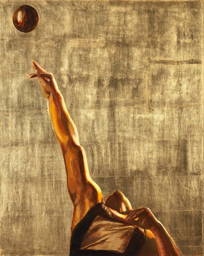 Throw in gold - a Paint by Anastasia Markovskaya