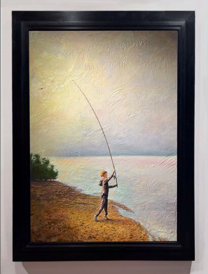  Every day becomes a miracle - a Paint Artowrk by Denis Zabelin
