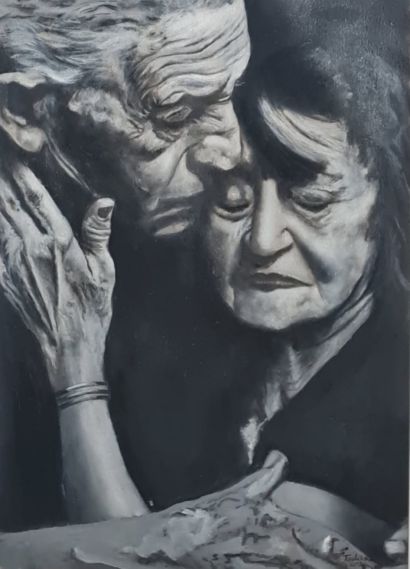 Savator Mundi 4  - a Paintings Artwork by Konstantin Tselikas