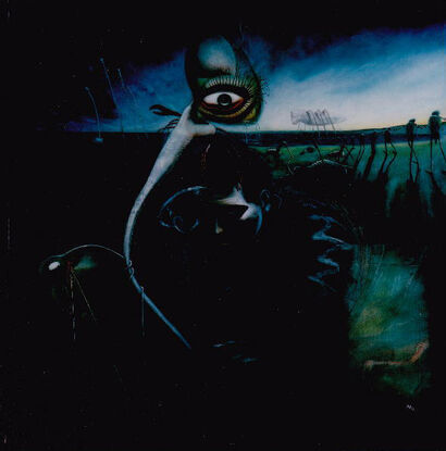 Self portrait  - a Paint Artowrk by milo von B.