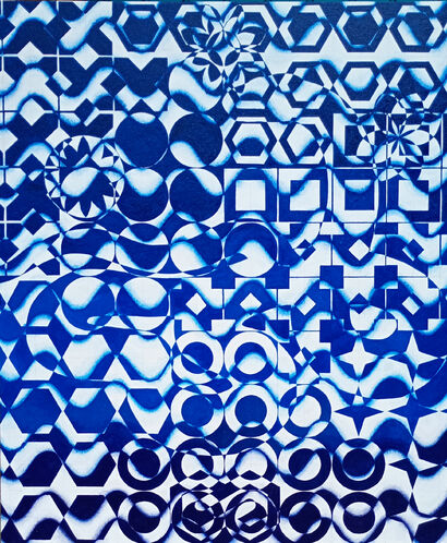 Untitled 5 - a Paint Artowrk by Alejandro  Nahmad Avellaneda 