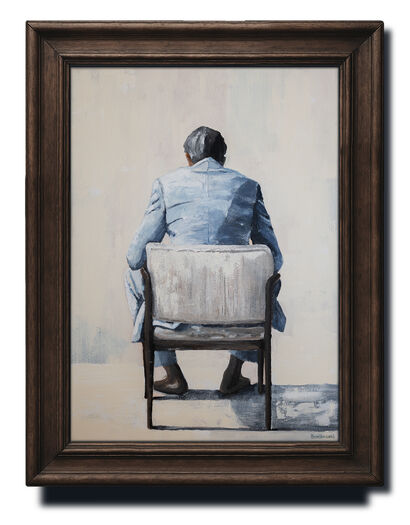 Eyes Shut - a Paint Artowrk by Boni