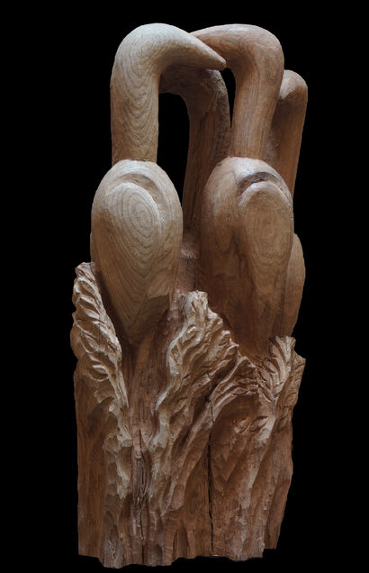 Antenati - a Sculpture & Installation Artowrk by Sandro Leonardi