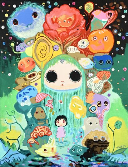 Infernal Path: Angels and Monsters - a Paint Artowrk by HsunArt