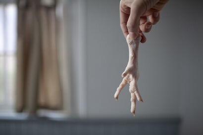Foot (from Reassimilation Diet series) - a Photographic Art Artowrk by Diana Heise