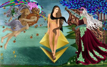 The birth of SHERA the Venus - A Digital Art Artwork by THERICHWITCH