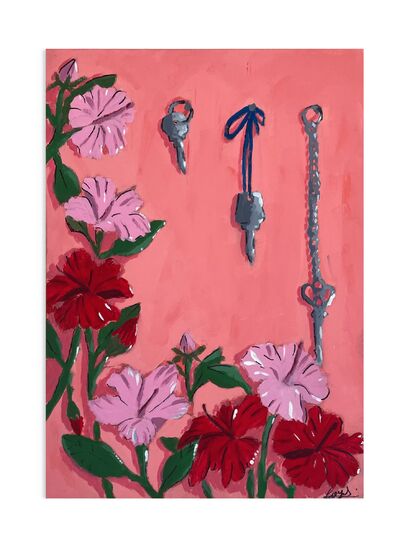 Kley of beauty  - A Paint Artwork by Colombe Oliveira Joao