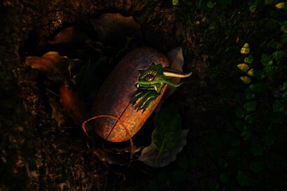 Cherry Dragon\'s Egg  - a Sculpture & Installation Artowrk by Moulinetea