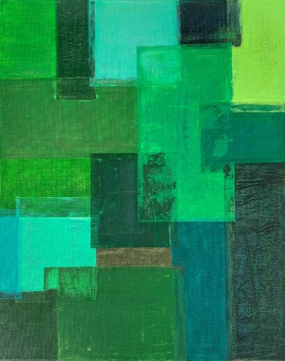 Оттенки зеленого - a Paint Artowrk by Татьяна Кондрашева