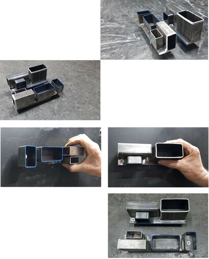 Opening & closing - a Sculpture & Installation Artowrk by ALMAS ARRAZOLA