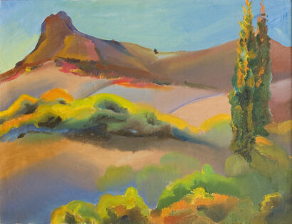 The view on mountain Zubr. - a Paint Artowrk by Iven