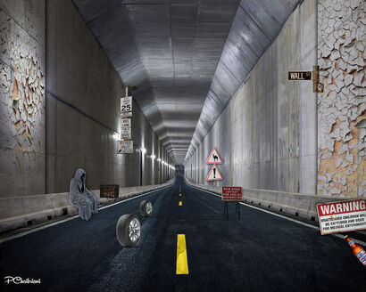 Welcome to the tunnel - a Digital Graphics and Cartoon Artowrk by chaibriant patricia