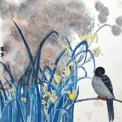 欣欣向荣 - a Paint Artowrk by Luo XinPing