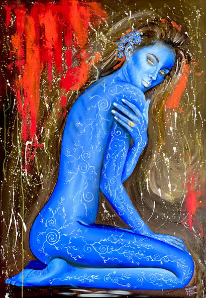 My Avatar - A Paint Artwork by Patricia Denis Titeica