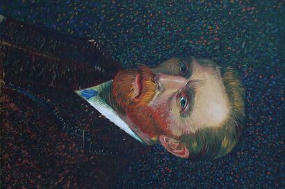 in onore di Vincent Van Gogh - a Paint Artowrk by Ekaterina Sinyakova