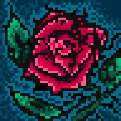 Spy rose - A Digital Art Artwork by Juice of Dionysus