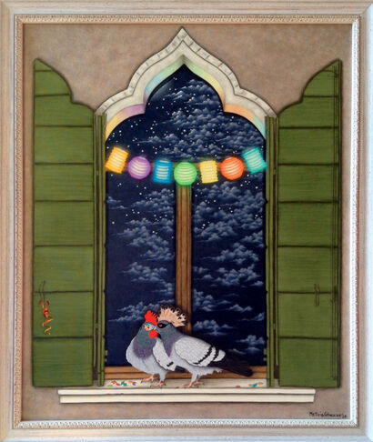 Carnevale a Venezia - a Paint Artowrk by Letizia Ghezzo