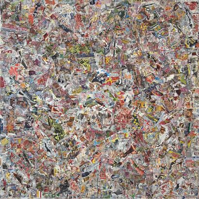 Iterative Accumulation 250824 - a Paint Artowrk by Eri Kato